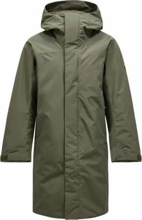Peak Performance M Treeline Insulated Parka Herren (Oliv L)