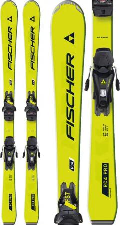 Fischer - RC4 PRO 24/25 Kinderski inkl. FS 7 GripWalk CA JRS 78mm Bindung (140-160cm)