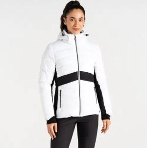 Dare 2B Damen Glacial Skijacke Weiß & Schwarz, Größe: 42