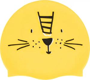 Gebraucht - Badekappe Silikon - Lion gelb  - GUT