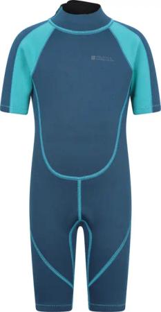 Shorty Kinder Neoprenanzug - Aquamarin