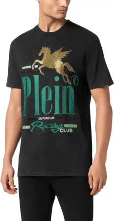 Philipp Plein - T-Shirt Racing - Größe XXL - schwarz