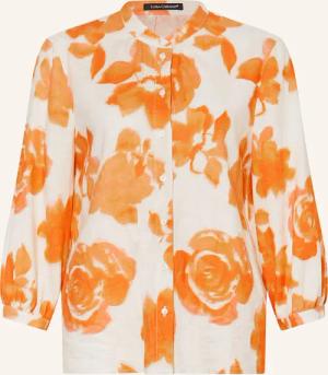 LUISA CERANO Hemdbluse mit Leinen und 3/4-Arm
