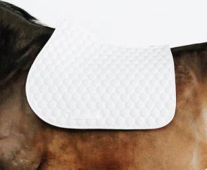 Schabracke 500 Turnier Pferd/Pony weiß