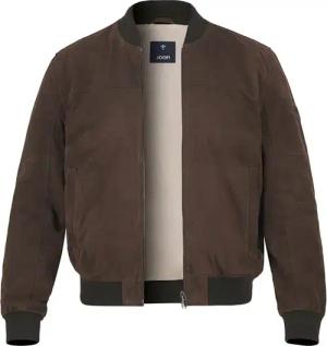 JOOP! Herren Lederjacke braun unifarben