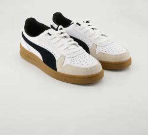 Puma Schuhe - Indoor Leder (Weiß, Gr. 46)