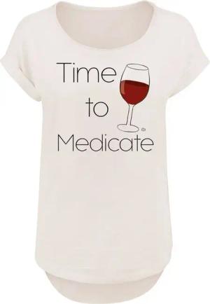 Goodie Two Sleeves T-Shirt - Time To Medicate - S bis XXL - für Damen - Größe XXL - sand