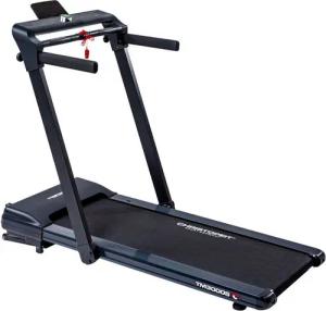 Christopeit Sport® Laufband TM 3000S (Bluetooth-Funktion, integrierte Transportrollen und Tablethalterung), bis max. 16 km/h, klappbar
