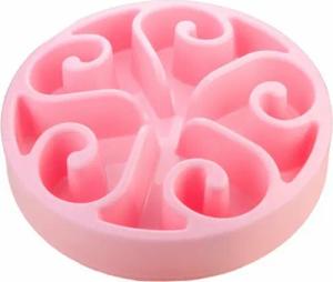 EAT SLOW LIVE LONGER Napf Original Pink L