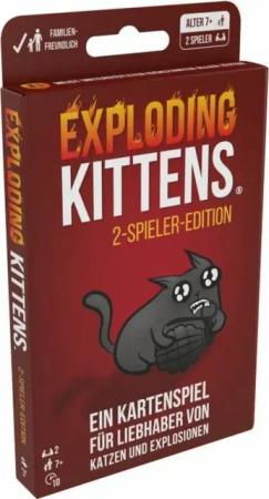 Asmodee Spiel Exploding Kittens - 2-Spieler-Edition