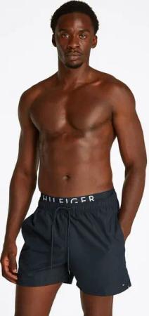 Tommy Hilfiger Swimwear Badeshorts MEDIUM DRAWSTRING DW mit Bindeband, mit Logoschriftzug