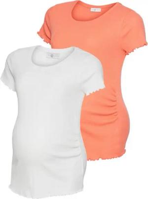 Neun Monate Umstandsshirt 2er Pack Schwangerschafts-Shirts (Packung, 2-tlg) T-Shirts für Schwangerschaft und danach