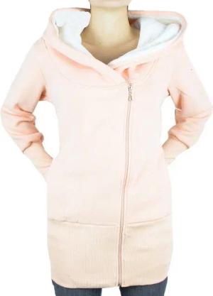 AvaMia Kapuzenpullover Damen Hoodie Kapuzenpullover Fleece Fütterung warm Kapuze Pullover Frauen Reißverschluss