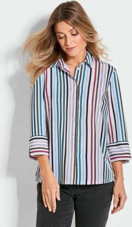 GOLDNER Hemdbluse Bluse