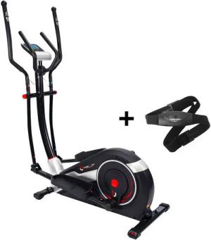 Christopeit Sport® Crosstrainer-Ergometer AX 8000 inkl. Pulsgurt, Schwungmasse ca. 8 kg, 24 Widerstandsstufen