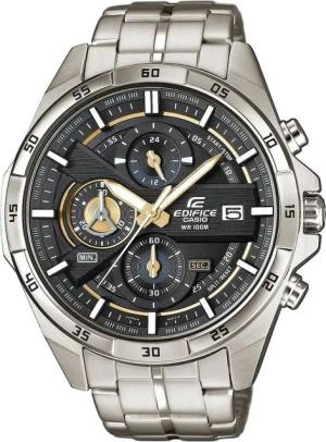 CASIO EDIFICE Chronograph EFR-556D-1AVUEF, Quarzuhr,Armbanduhr,Herrenuhr, bis10 bar wasserdicht, Edelstahlarmband