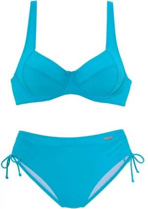 LASCANA Bügel-Bikini mit seitlich geraffter Bikinihose