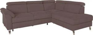 sit&more Ecksofa Arngast L-Form, inklusive Kopfteilverstellung und Federkern