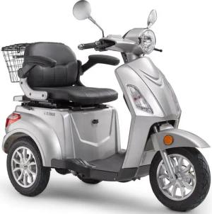 Luxxon Elektromobil E3800, 800 W, 20 km/h, (Elektroroller, Korb), bis zu 65 km Reichweite, Elektro Dreirad, Seniorenmobil