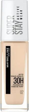 MAYBELLINE NEW YORK Foundation Superstay Active Wear Foundation - 02 Naked Ivory