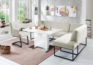 exxpo - sofa fashion Eckbank Affogato, bequem und elegant, hochwertige Detailverarbeitung, Frei im Raum stellbar