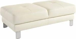 exxpo - sofa fashion Hocker Mantua, Bankhocker mit tollen Verarbeitungsdetails, bequem, zeitlos und elegant