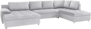 sit&more Wohnlandschaft Labene U-Form, wahlweise mit Bettfunktion und Bettkasten