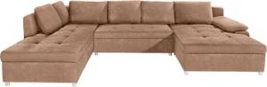 sit&more Wohnlandschaft Labene U-Form, wahlweise mit Bettfunktion und Bettkasten