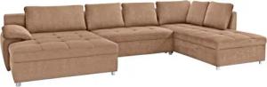 sit&more Wohnlandschaft Labene U-Form, wahlweise mit Bettfunktion und Bettkasten