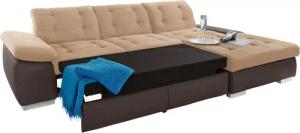 sit&more Ecksofa Ontario L-Form, XXL, wahlweise mit Bettfunktion