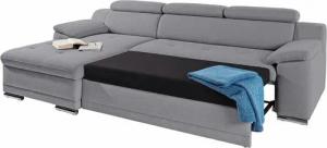 sit&more Ecksofa Andiamo L-Form, wahlweise mit Bettfunktion, inklusive Kopfteilverstellung