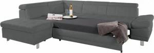 sit&more Ecksofa Limit L-Form, wahlweise mit Bettfunktion und Bettkasten