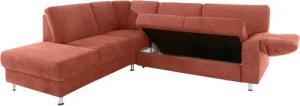 sit&more Ecksofa Belfort L-Form, wahlweise mit Vorziehsitz und Bettkasten
