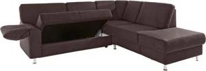 sit&more Ecksofa Belfort L-Form, wahlweise mit Vorziehsitz und Bettkasten