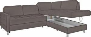 sit&more Ecksofa Pablo L-Form, wahlweise mit Bettfunktion und Bettkasten