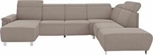 sit&more Wohnlandschaft Township U-Form, wahlweise mit elektrischer Wallfree-Funktion