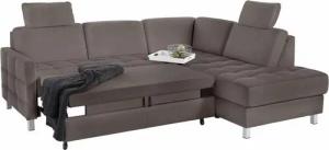 sit&more Ecksofa Pablo L-Form, wahlweise mit Bettfunktion