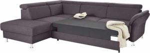 sit&more Ecksofa Avignon L-Form, inklusive Kopfteilverstellung, wahlweise mit Bettfunktion