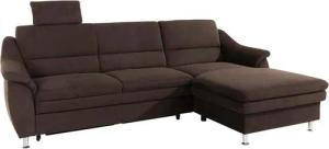 sit&more Ecksofa Cardoso L-Form, mit Federkern, wahlweise mit Bettfunktion