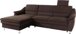 sit&more Ecksofa Cardoso L-Form, mit Federkern, wahlweise mit Bettfunktion
