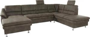 sit&more Wohnlandschaft Cardoso U-Form, mit Federkern und Kopfstützen, mit Bettfunktion und Relaxfunktion