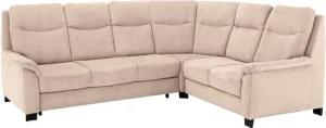 Home affaire Ecksofa Boccaccio L-Form, mit Federkern, incl. Kopfteilverstellung, wahlweise Bettfunktion