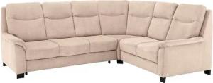 Home affaire Ecksofa Boccaccio L-Form, mit Federkern, incl. Kopfteilverstellung, wahlweise Bettfunktion