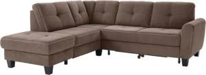sit&more Ecksofa Varese L-Form, mit Federkern, wahlweise mit Bettfunktion und Stauraum