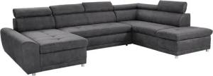 sit&more Wohnlandschaft Riva U-Form, wahlweise mit Bettfunktion