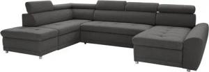 sit&more Wohnlandschaft Riva U-Form, wahlweise mit Bettfunktion