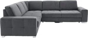 sit&more Ecksofa Santorini L-Form, mit Federkern und Sitztiefenverstellung, wahlweise mit Bettfunktion