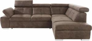 exxpo - sofa fashion Ecksofa Spring, super bequem und komfortabel mit Armteil- und Kopfteilfunktion, wahlweise mit Bettfunktion und Bettkasten, L-Form
