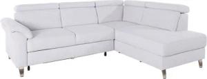 sit&more Ecksofa Arngast L-Form, inklusive Kopfteilverstellung und Federkern