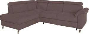 sit&more Ecksofa Arngast L-Form, inklusive Kopfteilverstellung und Federkern